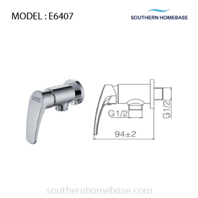 BATHROOM WALL ANGLE VALVE ELITE E6407