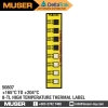 8-TL (165 to 204C) High Temperature Thermal Label 8-Level High Temperature Label Thermal Labels DeltaTrak