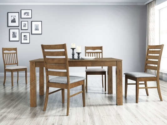 Dining Set (6 Seater) - T1203+C124 C126