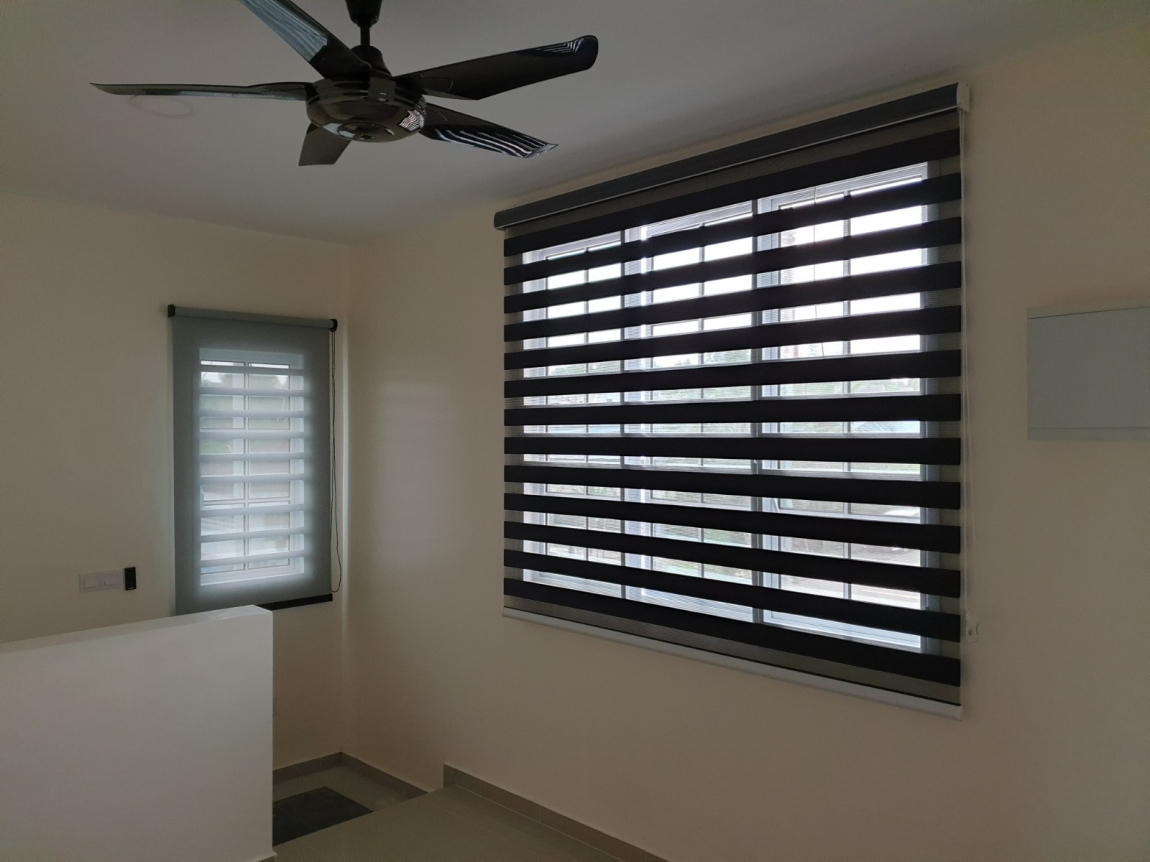 Zebra Blinds Design Refer - Setia Indah JB  Johor Bahru / Johor Jaya / Pasir Gudang / Ulu Tiram / Skudai / Bukit Indah Window Zebra Blinds Malaysia Reference Renovation Design 