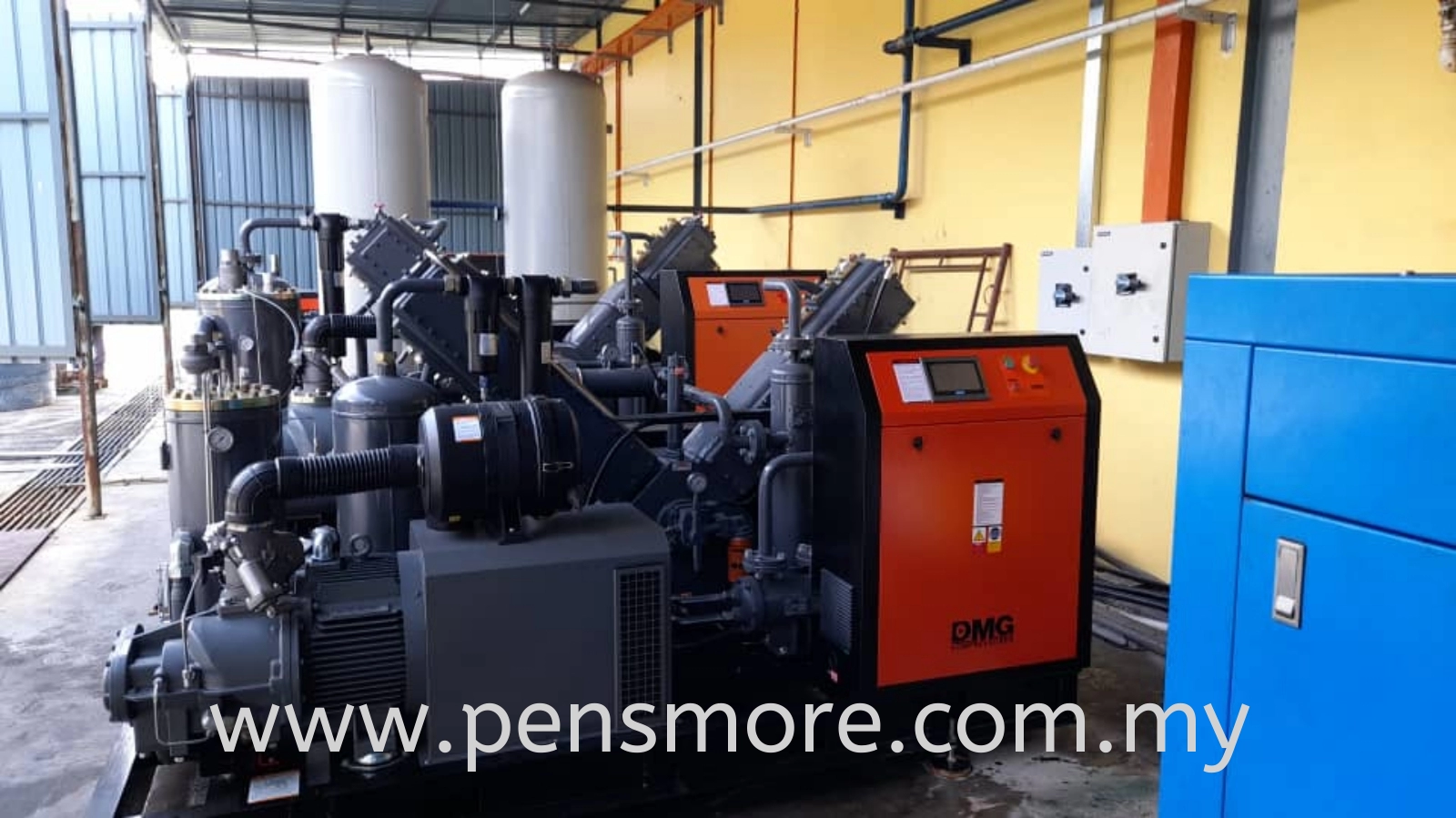 40bar DMG High Pressure Reciprocating Compressor 