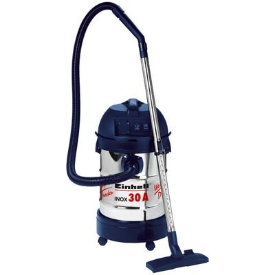 WET/DRY 2 MOTOR VACUUM CLEANER-1400+2000W  230V 30L SS TANK WT:8.75KG-VC-INOX30A