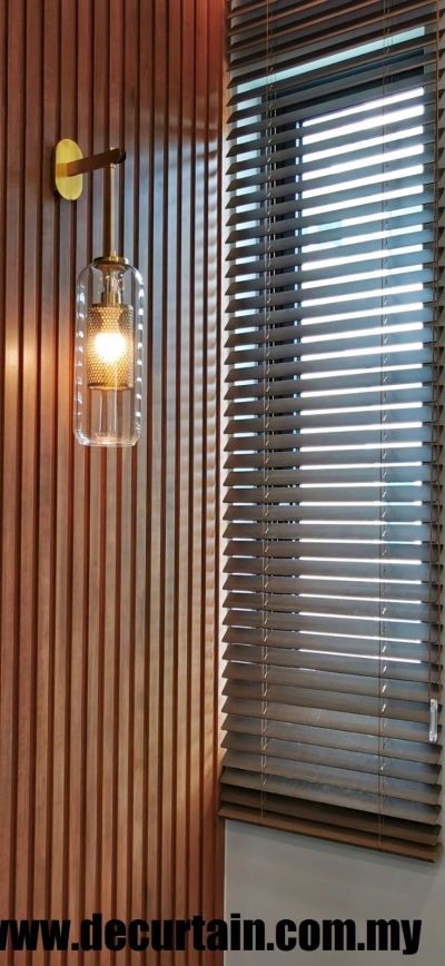 Timber Blinds Design Sample In Kedah Kulim