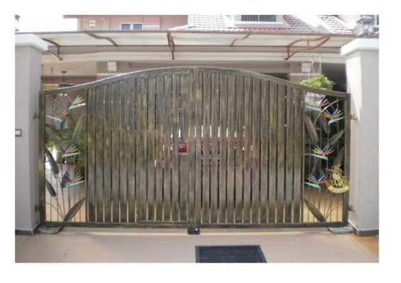 Wrought Iron Gate Design Samples - Selangor Klang