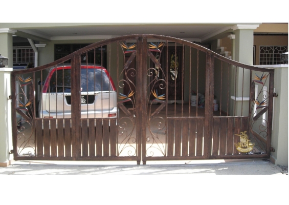 Wrought Iron Gate Design Samples - Selangor Klang