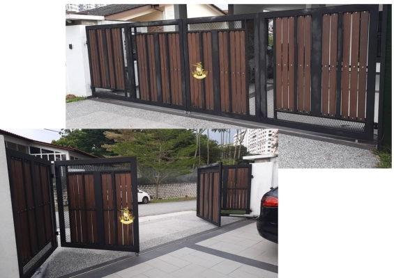 Mild Steel Gate & Mix Max Gate Design Samples - Selangor Klang