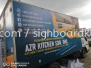 Azr Kitchen Lorry Truck Sticker Signage Signboard  Stiker Trak Lori