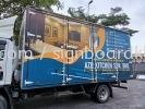 Azr Kitchen Lorry Truck Sticker Signage Signboard  Stiker Trak Lori