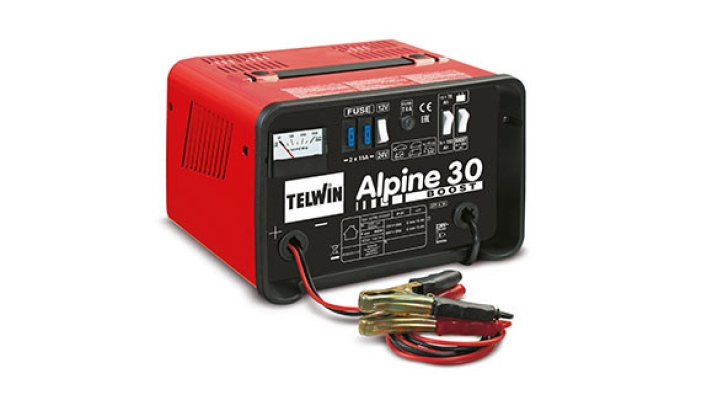 TELWIN 30A 800W 12-24V 220V 1PH 50/60HZ (15-400AH)BATTERY CHARGER -ALPINE30 BOOST