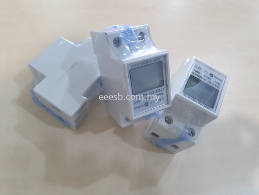 Single/Three Phase Direct Din Rail mount kWh meter