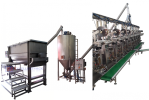 AUTOMATIC POWDER SACHET PACKAGING LINE FULLY AUTOMATIC SYSTEM