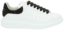 Alexander McQueen Oversized Sneaker 'White Black Crystal' Alexander McQueen Oversized Sneaker Alexander McQueen