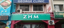 zhm 3d box up lettering signage signbaord at klang kuala lumpur shah alam puchong kepong damansara subang jaya 3D BOX UP LETTERING SIGNBOARD