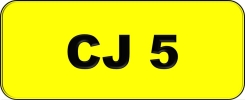 CJ5 All Plate