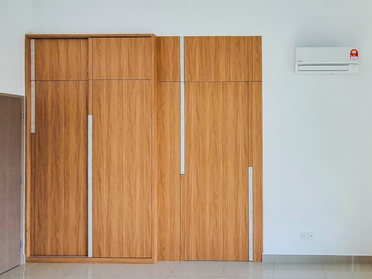 Wardrobe & Hidden Door Design - Interior Design Ideas - Home Renovation - Iconia Garden Residence, Taman Impian Emas, Skudai, Johor Bahru JB Bedroom Design Residential Design Interior Design