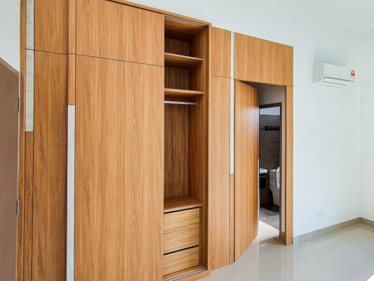 Wardrobe & Hidden Door Design - Interior Design Ideas - Home Renovation - Iconia Garden Residence, Taman Impian Emas, Skudai, Johor Bahru JB