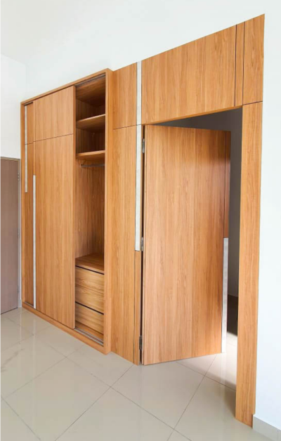 Wardrobe & Hidden Door Design - Interior Design Ideas - Home Renovation - Iconia Garden Residence, Taman Impian Emas, Skudai, Johor Bahru JB