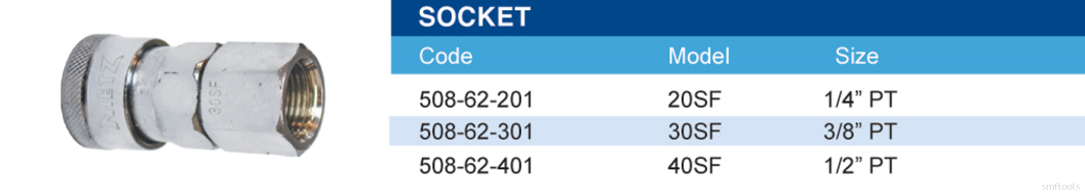 NIETZ AIR QUICK COUPLER 20/30/40 SF