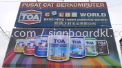 toa paint billboard 3d led frontlit lettering signage signboard at klang kuala lumpur shah alam damansara subang jaya  Papan Iklan Besar