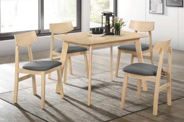 WOODEN DINING SET 1+4 (BEYOND A + KEN A)