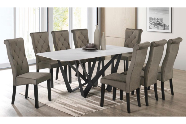 GIOLISTIC CERAMIC DINING SET 1+8 (9114 + H2041)