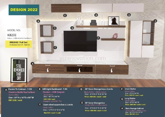 TV CONSOLE MODEL KB232