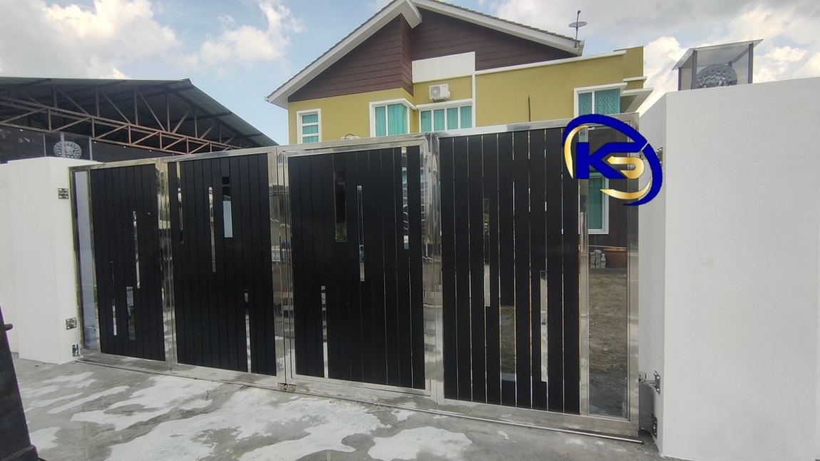 Pintu Pagar Lipat & Pintu Pagar Kecil Kuantan Pahang  Reka Pintu Pagar Pahang / Bentong / Ruab / Mentakab / Temerloh Pintu Pagar Rujukan Reka Bentuk UbahSuai Malaysia