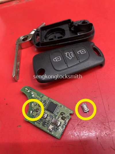 repair hyundai car remote control