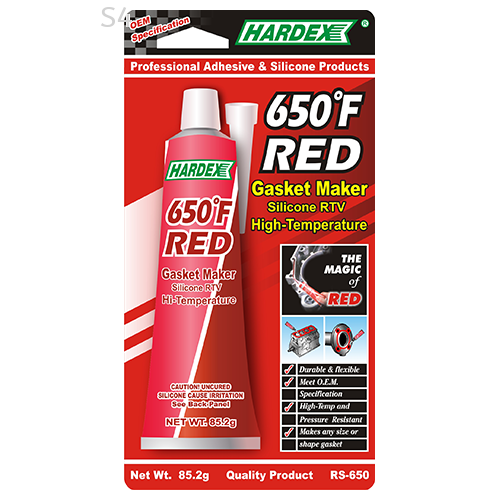 Hardex 650¡ãF Red RTV Silicone Gasket Marker RS650