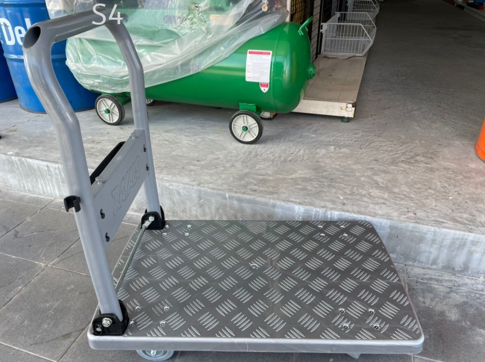 OEM 200KG Heavy Duty PVC Material Hand Trolley