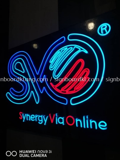 SVO indoor led neon bar signage signboard at klang kuala lumpur shah alam puchong kepong damansara subang jaya 