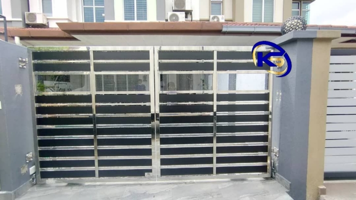 Swing Gate Lorong Sanggul 2E, Bandar Puteri, Klang