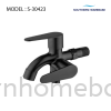 BATHROOM WALL TWO WAY TAP BLACK ELITE S-30423 Tap Bathroom