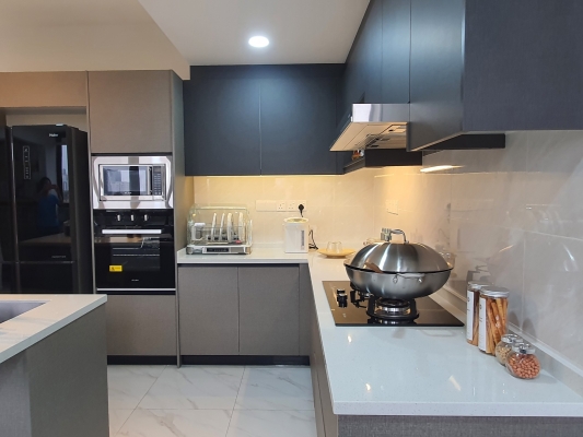 Reka Bentuk 3D Kabinet Dapur Bolzano 