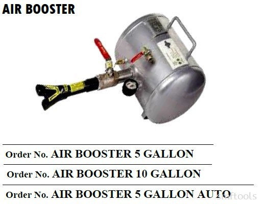 AUTO / MANUAL AIR BOOSTER 5 GALLON OR 10 GALLON