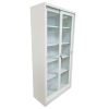 Fullheight Steel Cabinet With Glass Slide Door FILING CABINET STORAGE OFFICE FURNITURE