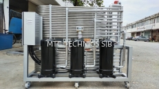 Sus 304l fully stainless steel multi layer bending coil cooling / chiller system