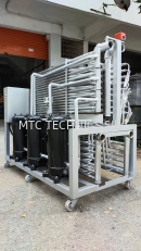 Sus 304l fully stainless steel multi layer bending coil cooling / chiller system