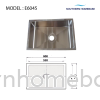 KITCHEN SINK SINGLE BOWL ELITE E6045 Sink Kitchen