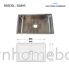 KITCHEN SINK SINGLE BOWL ELITE E6845 Sink Kitchen