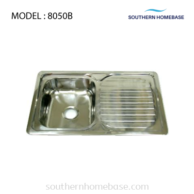 KITCHEN SINK 1 BOWL 1 DRAINER ELITE 8050B