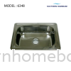 KITCHEN SINK SINGLE BOWL ELITE 6348 Sink Kitchen