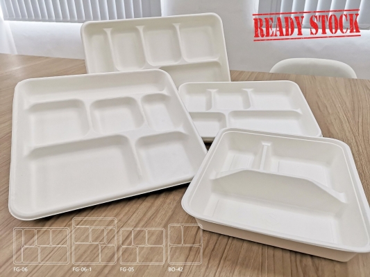 Recyclable lunch plate