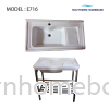 BATHROOM LAUNDRY CERAMIC BASIN WITH STAND Basin Bathroom