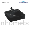 BATHROOM BASIN BLACK ELITE 3381 Basin Bathroom