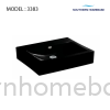 BATHROOM BASIN BLACK ELITE 3383 Basin Bathroom