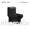 BATHROOM WASHDOWN ONE-PIECE TOILET BLACK ELITE 3926 Toilet Bowl Bathroom