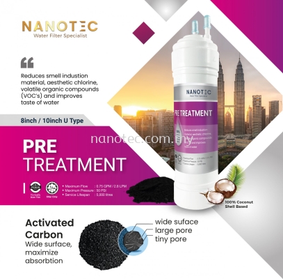 NanoTec Pre Treatment Filter (10inch U Type)