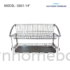 KITCHEN 2 TIERS WALL DISH RACK ELITE E601-14" Dish Rack Kitchen