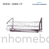 KITCHEN SINGLE PLATE DISH RACK ELITE E688A-14" Dish Rack Kitchen